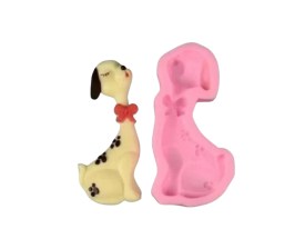 Molde silicona perrito elegante